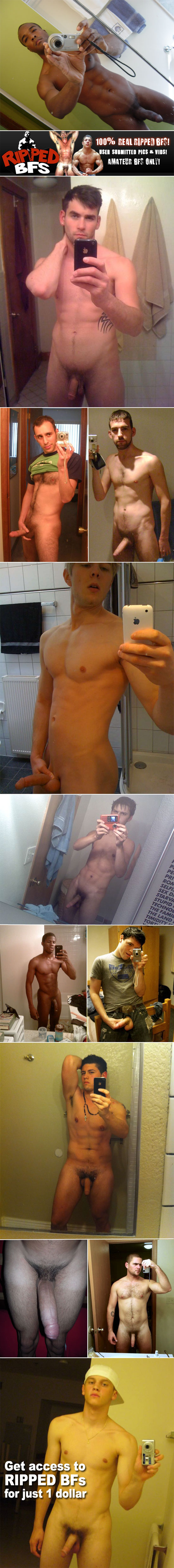 Mirror pics of hot straight guys